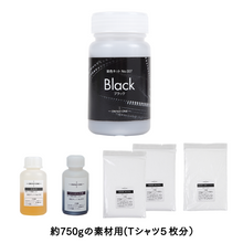 画像をギャラリービューアに読み込む, 染色キット 黒染めセット