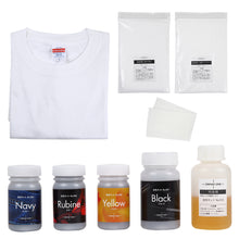 画像をギャラリービューアに読み込む, Tシャツ染色キット(濃色)